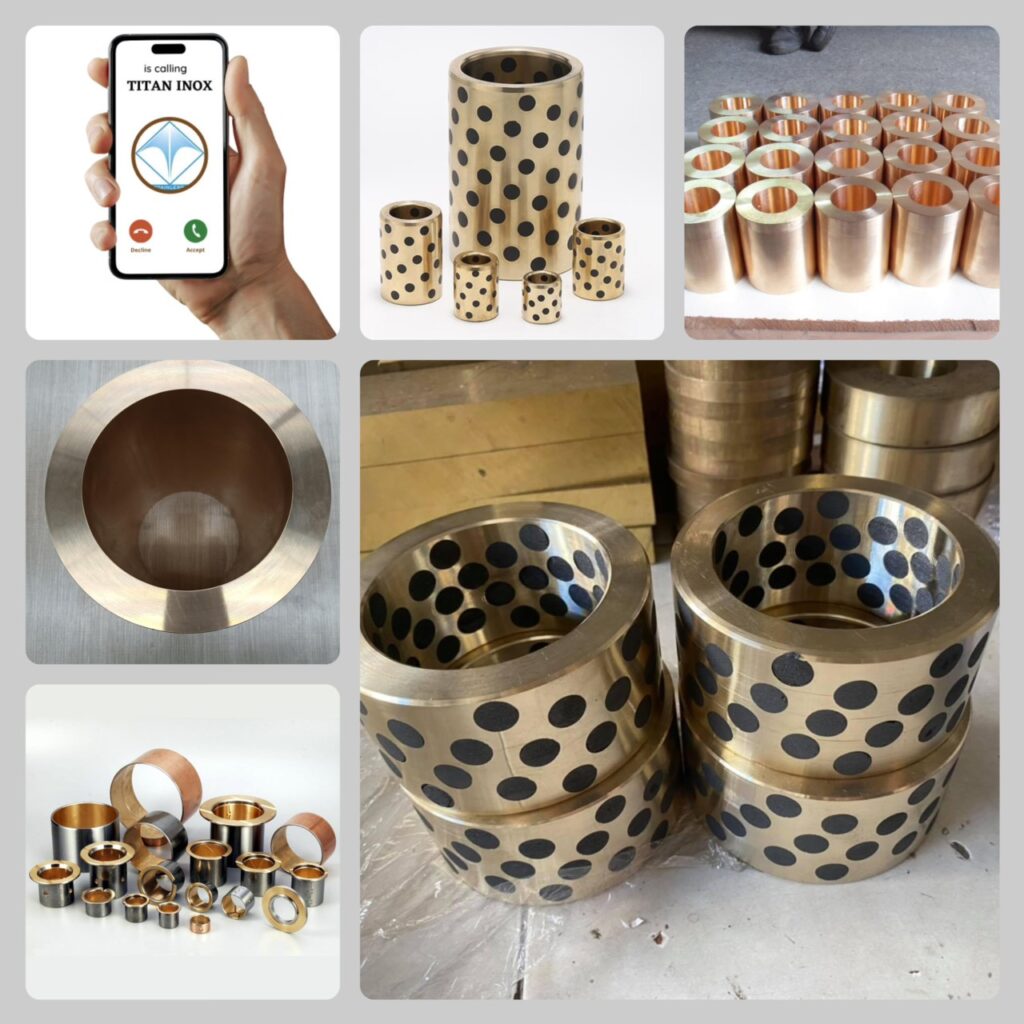 Bạc Lót Đồng Dầu Tự Bôi Trơn